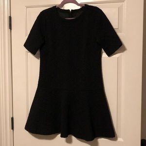 Quilted Flare Mini Dress